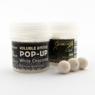 Soluble amino POP-UP one-flavor WHITE CHOCOLATE (БIЛИЙ ШОКОЛАД) Ø10 мм